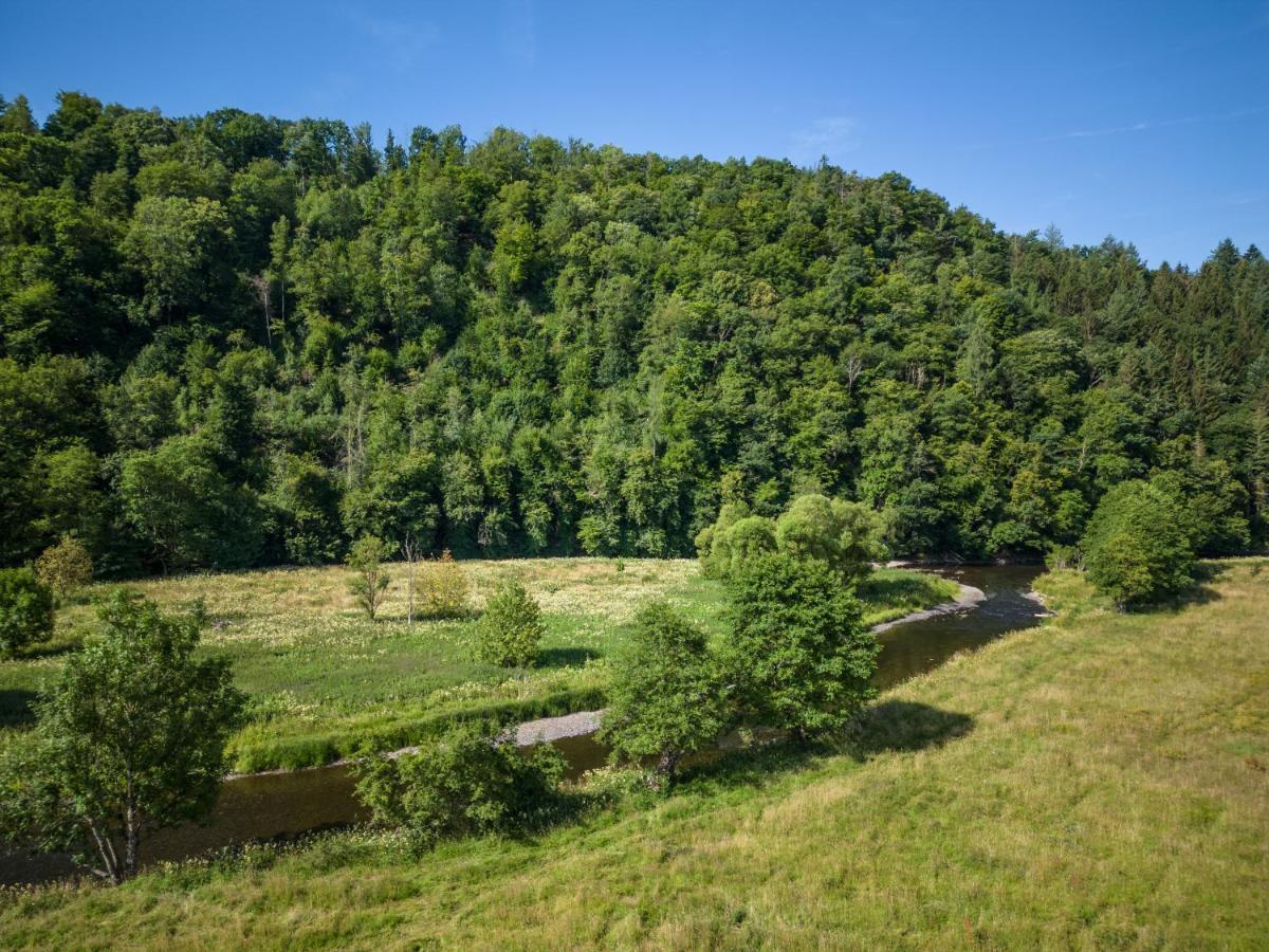 Bills Lodge, Le Plaisir De La Riviere A 2 Minutes Du Centre! La-Roche-en-Ardenne Zewnętrze zdjęcie